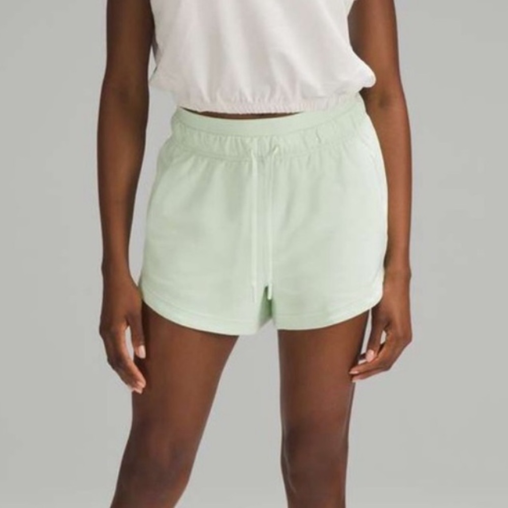 Lululemon Mint Green Athletic Shorts